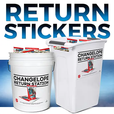 Return stickers